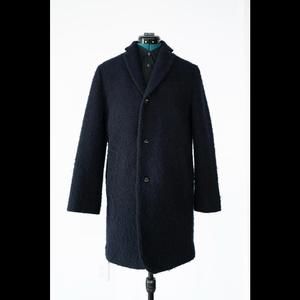 Arigato Mohair Pure Indigo Long Coat Sz. S